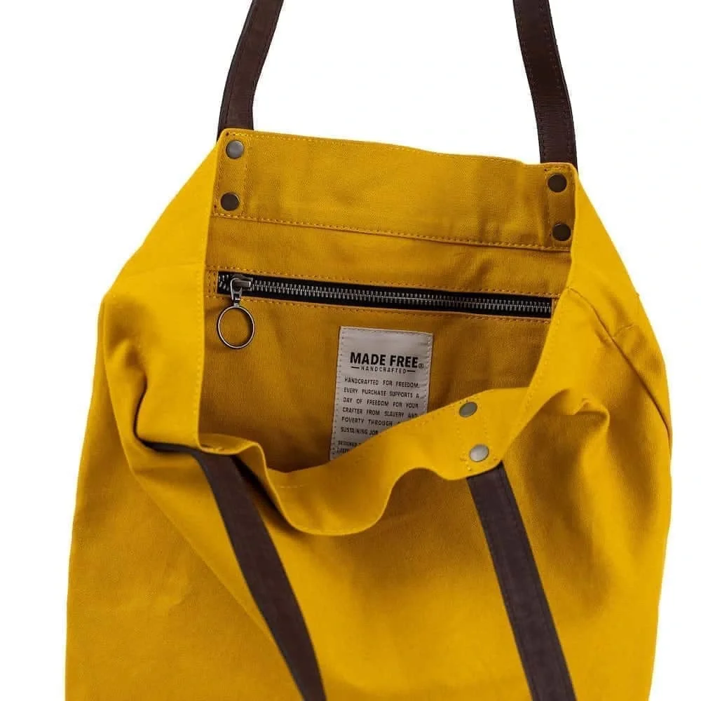 NWT Yellow Tote Bag